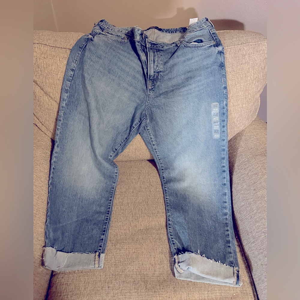 GAP women's universal slim boyfriend denim  NWT 16/33R